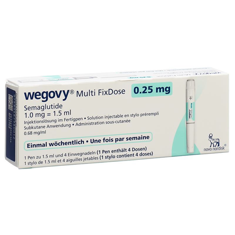 WEGOVY Multi FixDose Inj Lös 0.25 mg