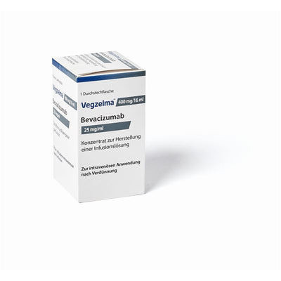 VEGZELMA Inf Konz 400 mg/16ml Durchstf