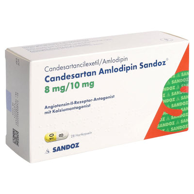 CANDESARTAN Amlodipin Sandoz Kaps 8/10mg 28 Stk