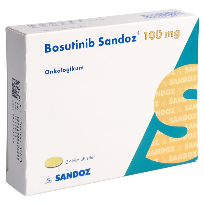BOSUTINIB Sandoz Filmtabl 100 mg 28 Stk