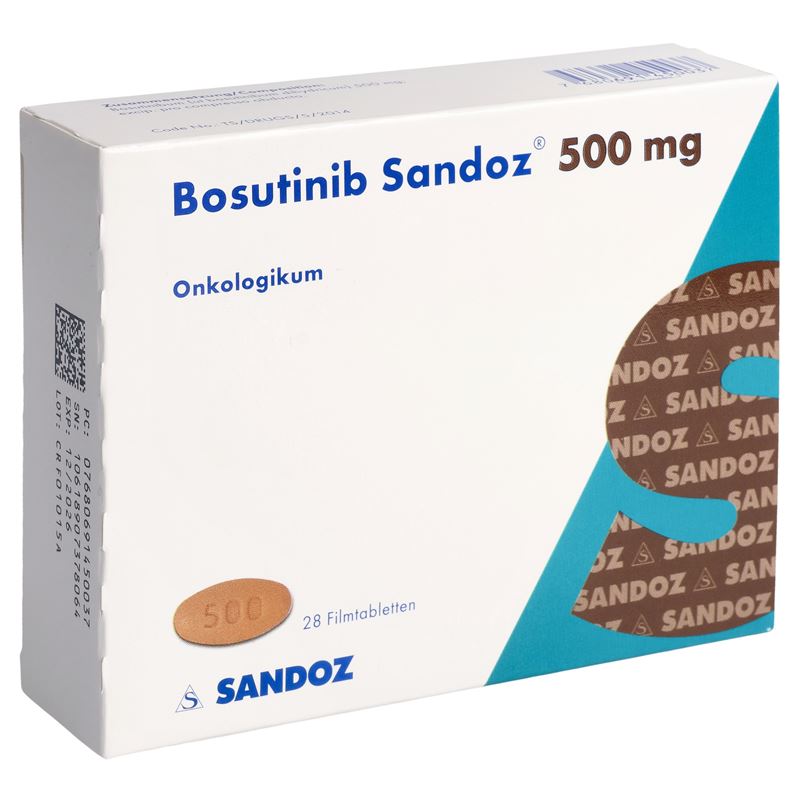 BOSUTINIB Sandoz Filmtabl 500 mg 28 Stk