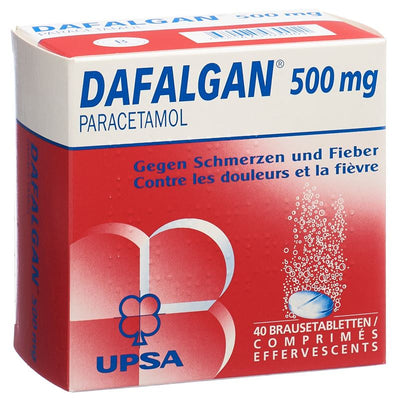 DAFALGAN Brausetabl 500 mg 40 Stk