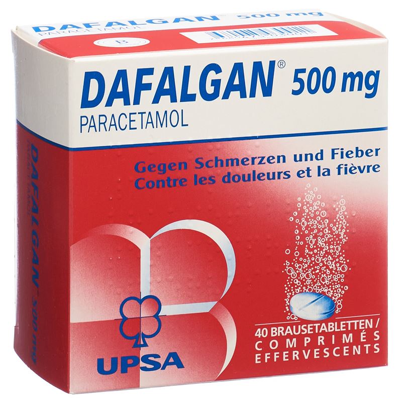 DAFALGAN Brausetabl 500 mg 40 Stk