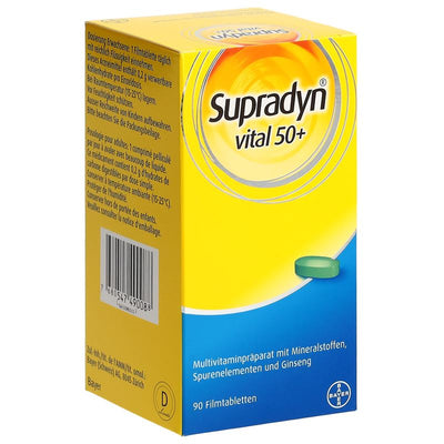 SUPRADYN Vital 50+ Filmtabl Ds 90 Stk