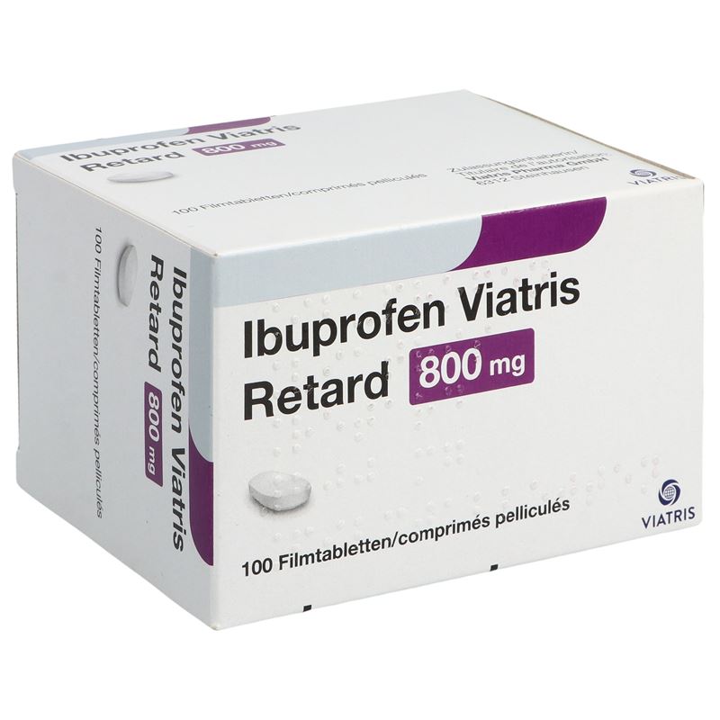 IBUPROFEN Viatris Ret Filmtabl 800 mg 100 Stk