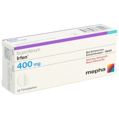 IRFEN Filmtabl 400 mg 20 Stk