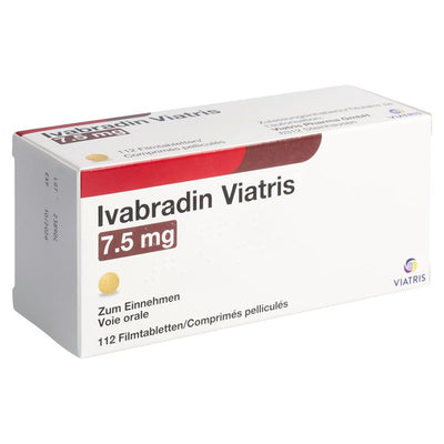 IVABRADIN Viatris Filmtabl 7.5 mg 112 Stk