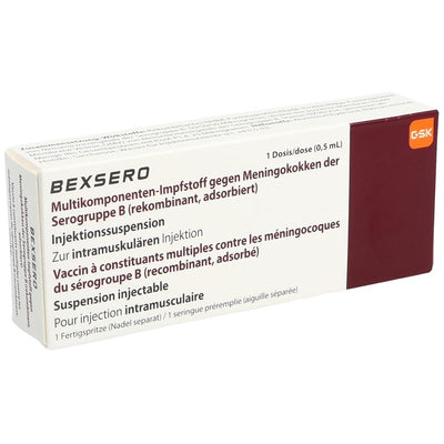 BEXSERO Inj Susp m Nadel Fertspr 0.5 ml