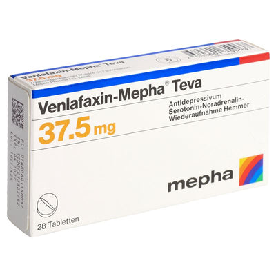 VENLAFAXIN Mepha Teva Tabl 37.5 mg 28 Stk