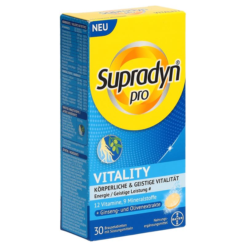 SUPRADYN pro Vitality Brausetabl 30 Stk