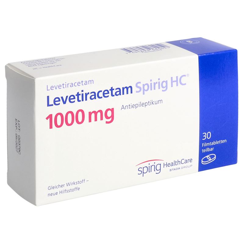 LEVETIRACETAM Spirig HC 1000 mg (n) 30 Stk