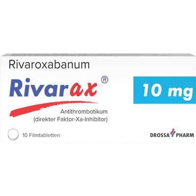 RIVARAX Filmtabl 10 mg 10 Stk