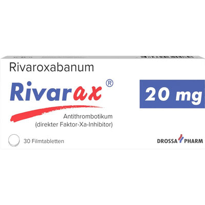 RIVARAX Filmtabl 20 mg 30 Stk
