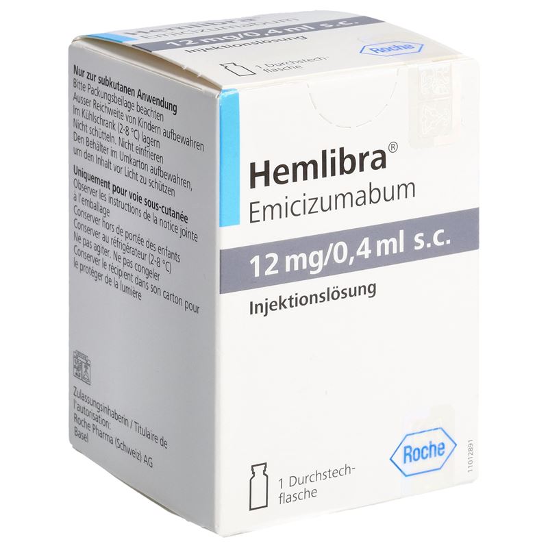 HEMLIBRA Inj Lös 12 mg/0.4ml s.c. Durchstf