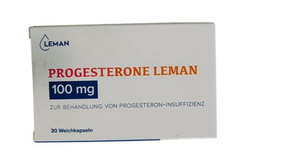 PROGESTERONE Leman Weichkaps 100 mg 30 Stk