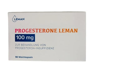 PROGESTERONE Leman Weichkaps 100 mg 90 Stk