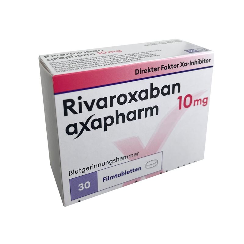 RIVAROXABAN axapharm Filmtabl 10 mg 30 Stk