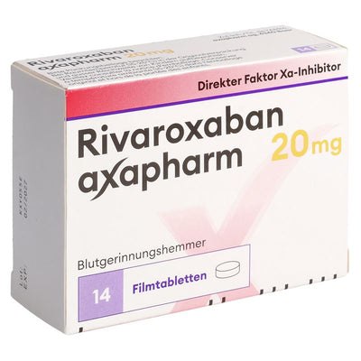 RIVAROXABAN axapharm Filmtabl 20 mg 14 Stk