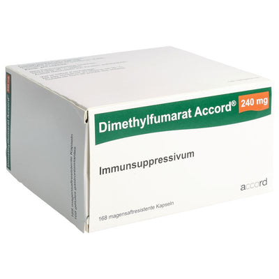 DIMETHYLFUMARAT Accord Kaps 240 mg 168 Stk