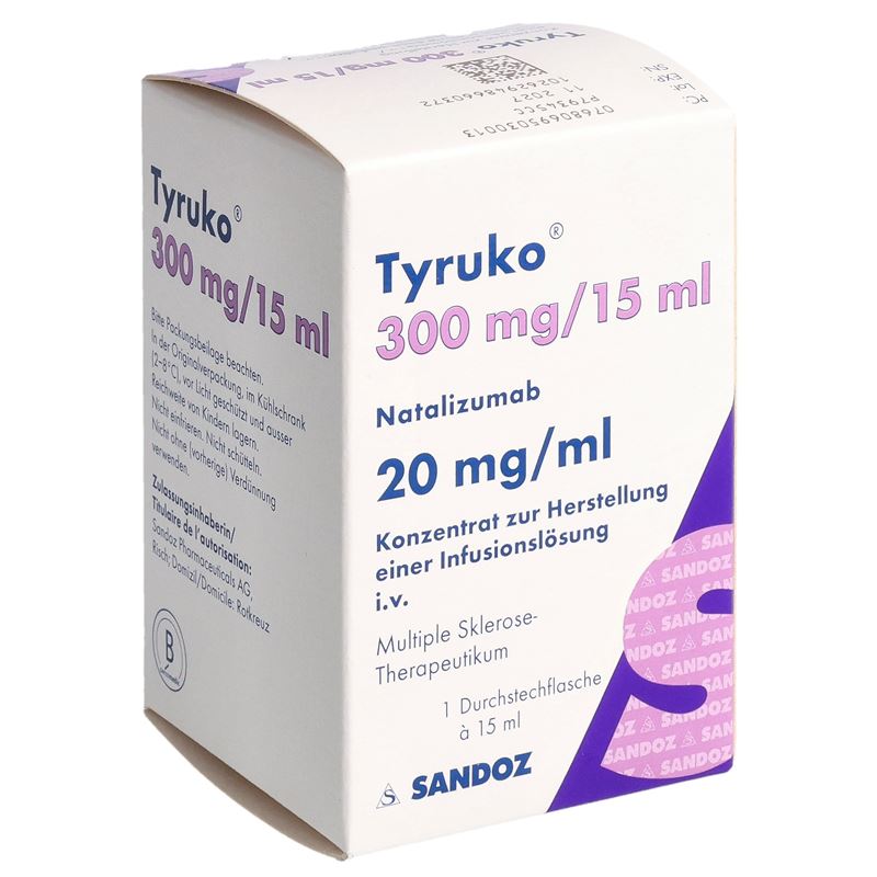 TYRUKO Inf Konz 300 mg/15ml Durchstf 15 ml