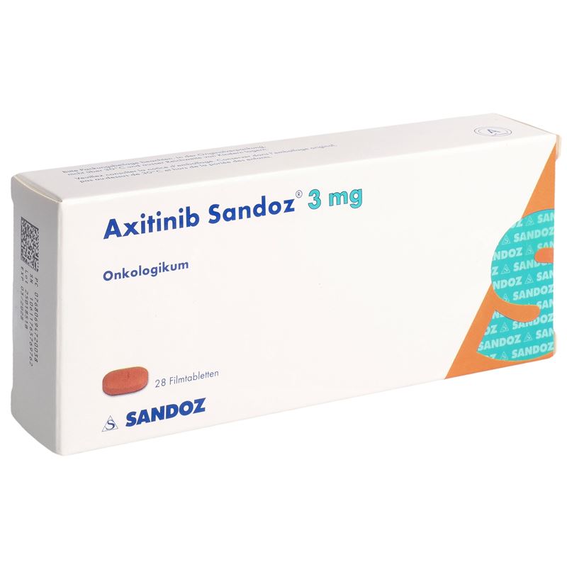 AXITINIB Sandoz Filmtabl 3 mg 28 Stk