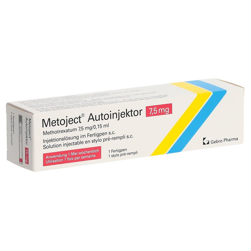 METOJECT 7.5 mg/0.15ml Autoinjektor Fertpen