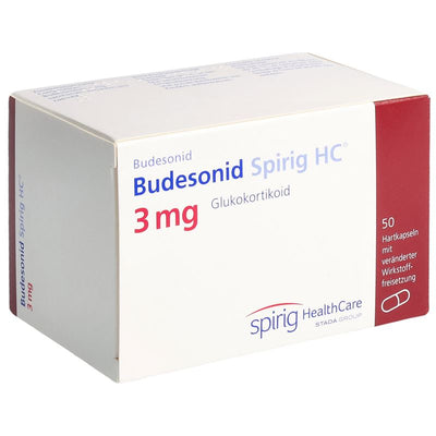 BUDESONID Spirig HC Ret Kaps 3 mg Ds 50 Stk