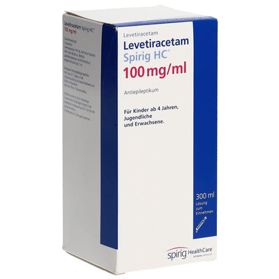 LEVETIRACETAM Spirig HC Lös 100 mg/ml Fl 300 ml