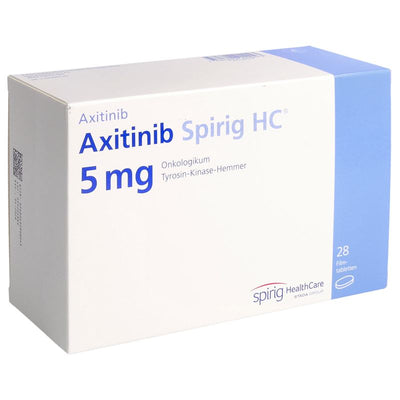 AXITINIB Spirig HC Filmtabl 5 mg 28 Stk