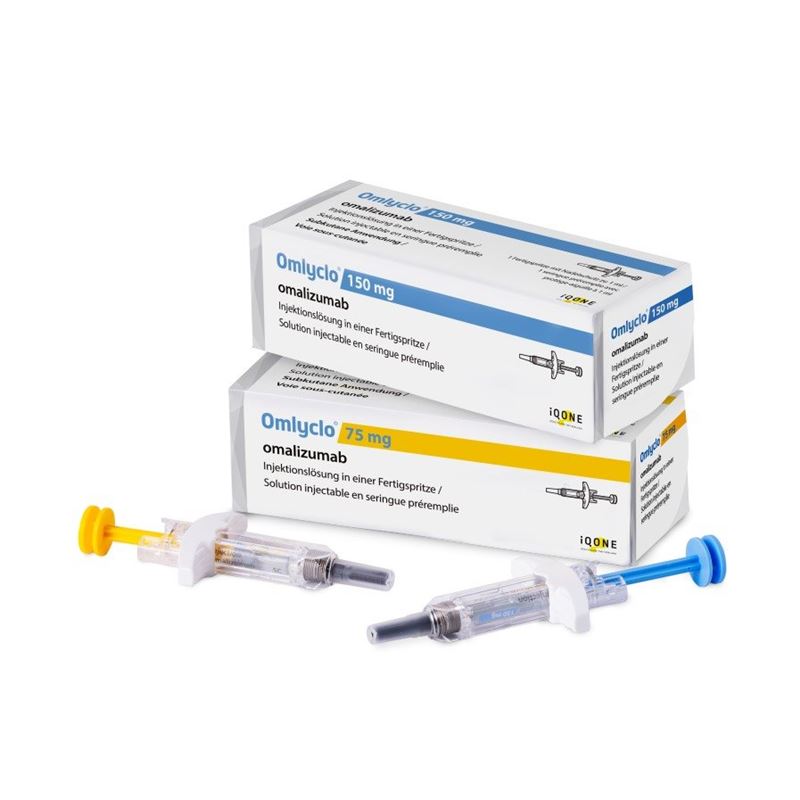 OMLYCLO Inj Lös 150 mg/ml Fertspr 1 ml