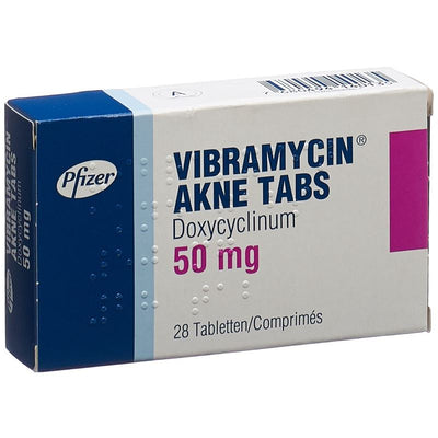 VIBRAMYCIN Akne Tabl 50 mg 28 Stk