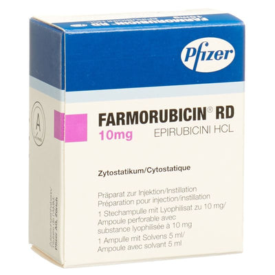 FARMORUBICIN RD Trockensub 10 mg c Solv Amp