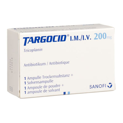 TARGOCID Trockensub 200 mg c Solv i.v./i.m. Amp