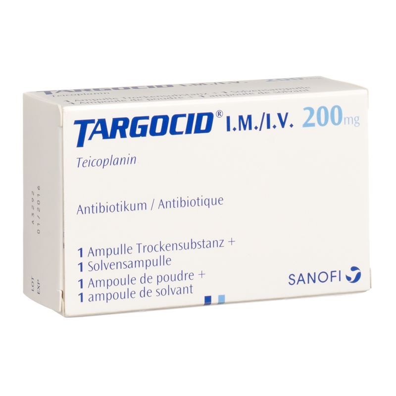 TARGOCID Trockensub 200 mg c Solv i.v./i.m. Amp
