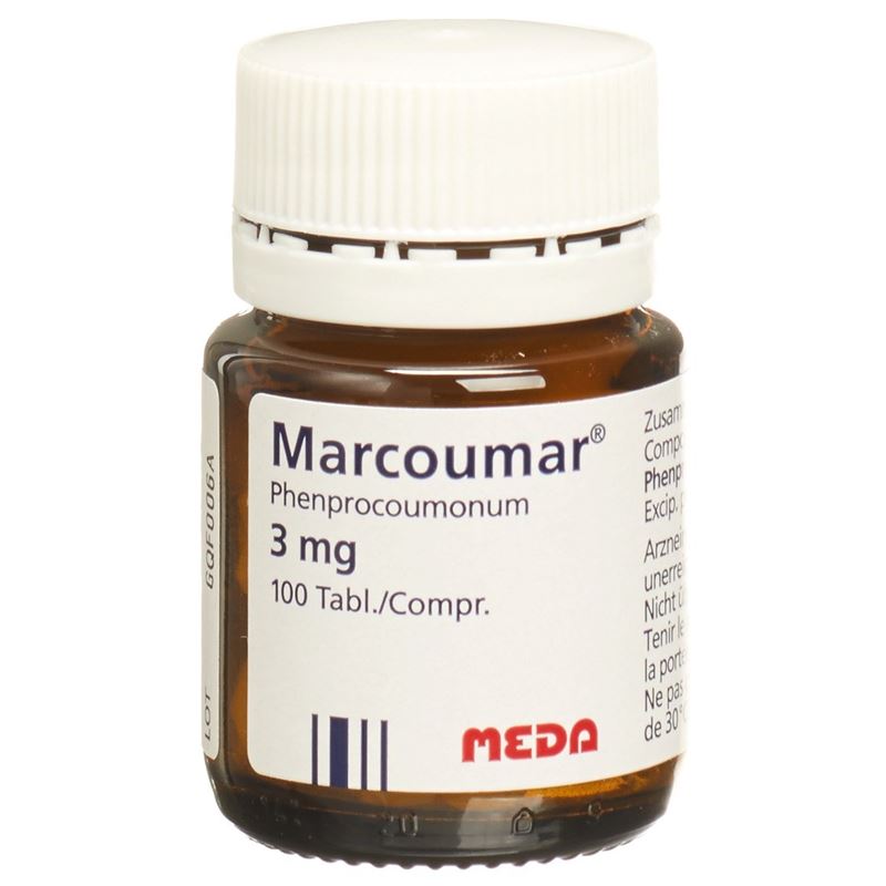 MARCOUMAR Tabl 3 mg Fl 100 Stk - CONTENTFRONT