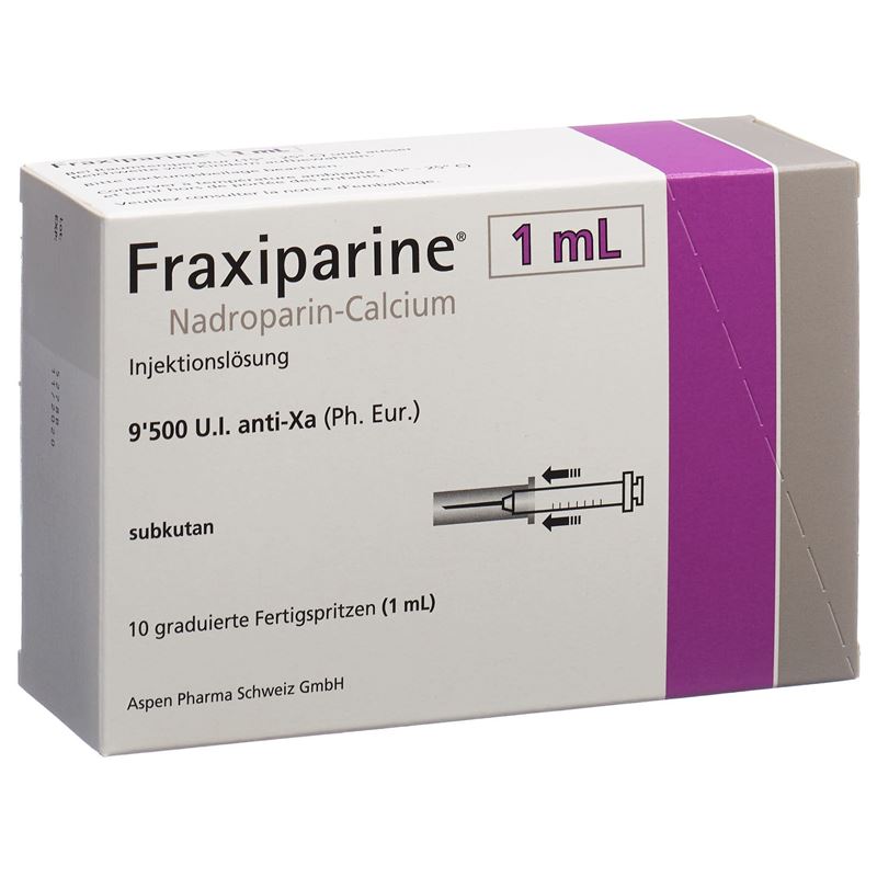 FRAXIPARINE 1 ml Inj Lös 10 Fertspr 1 ml