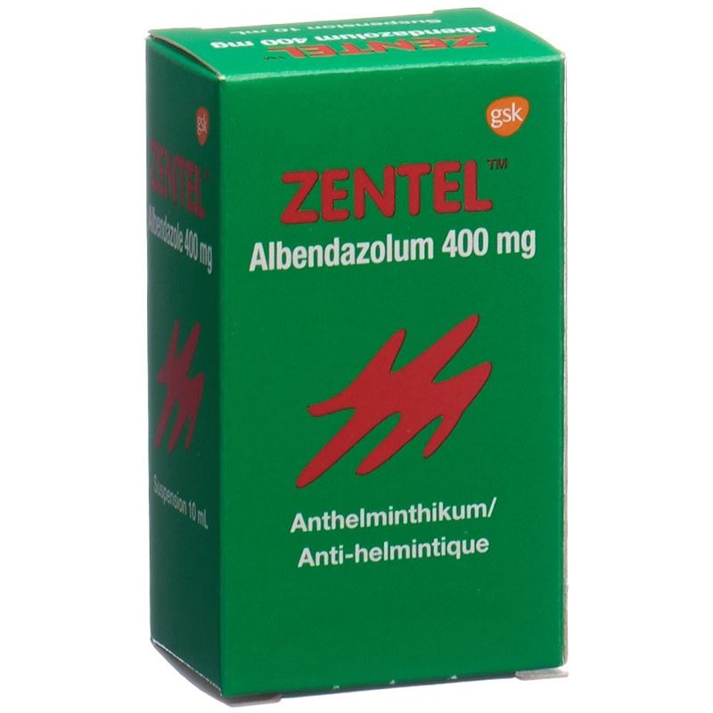 ZENTEL Susp Fl 10 ml