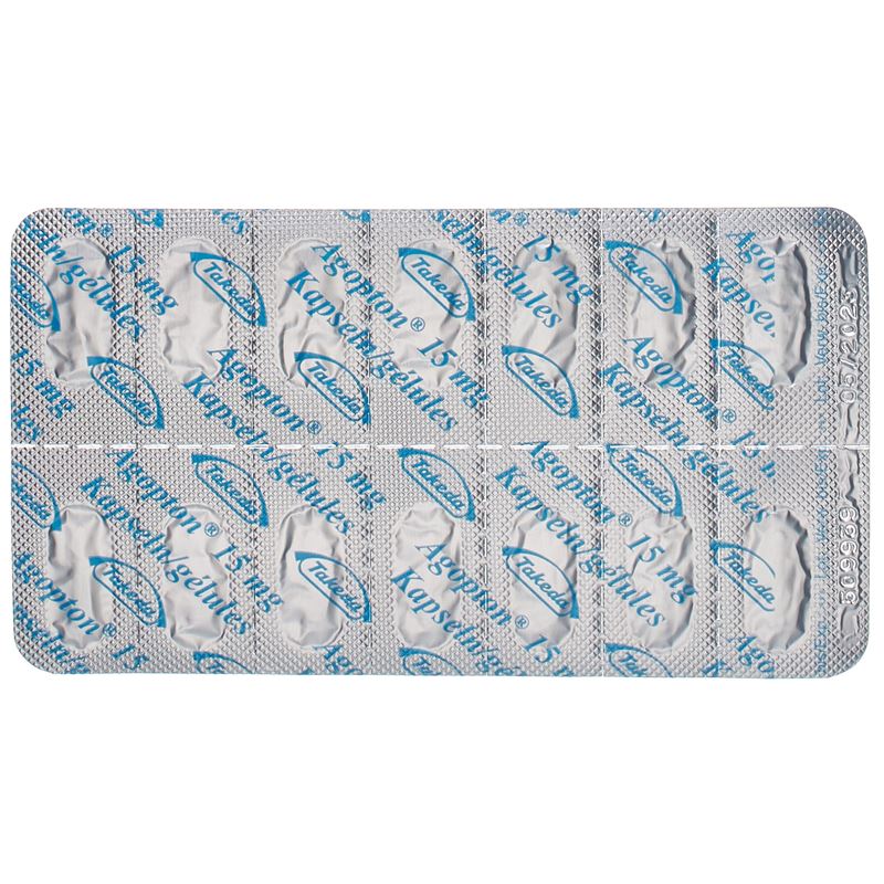 AGOPTON Kaps 15 mg 28 Stk - CONTENTBACK
