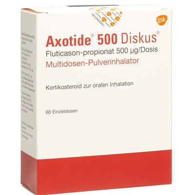 AXOTIDE Diskus Multidosen 500 mcg 60 Dos