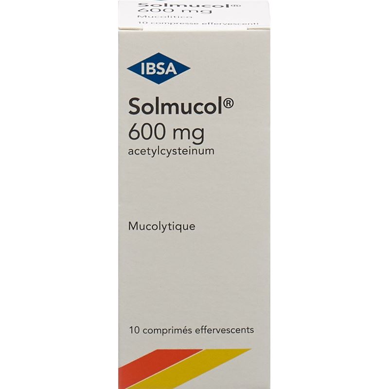 SOLMUCOL Brausetabl 600 mg 10 Stk - PICBACKTOP