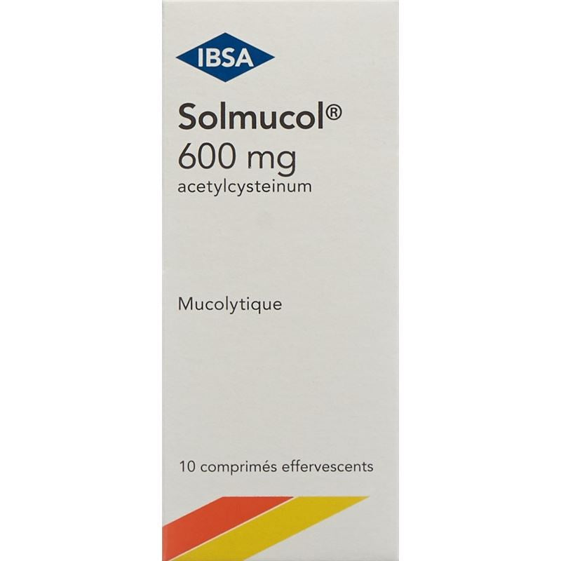 SOLMUCOL Brausetabl 600 mg 10 Stk - PICBACK