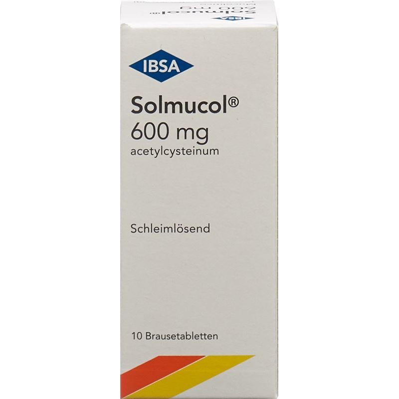 SOLMUCOL Brausetabl 600 mg 10 Stk - PICFRONTTOP