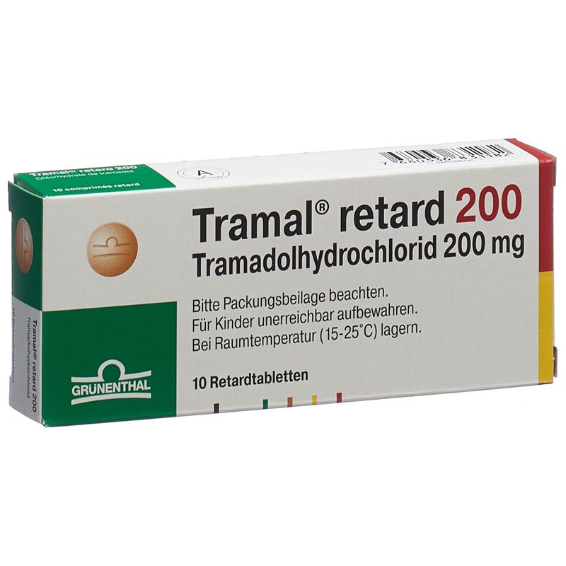 TRAMAL retard Ret Tabl 200 mg 10 Stk