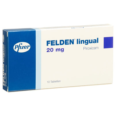 FELDEN lingual Tabl 20 mg 10 Stk