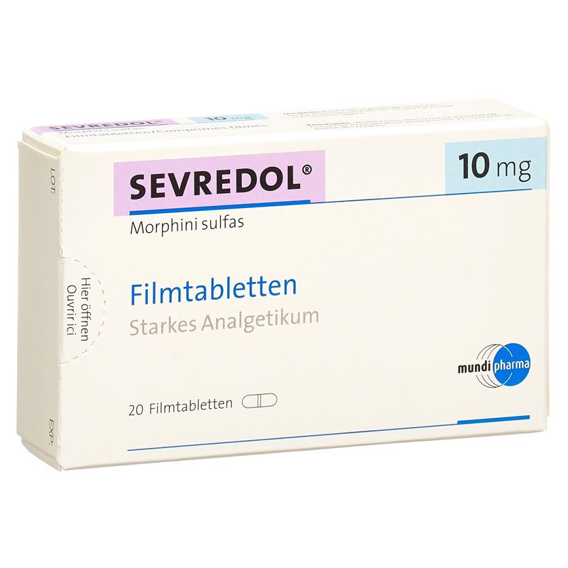 SEVREDOL Filmtabl 10 mg 20 Stk