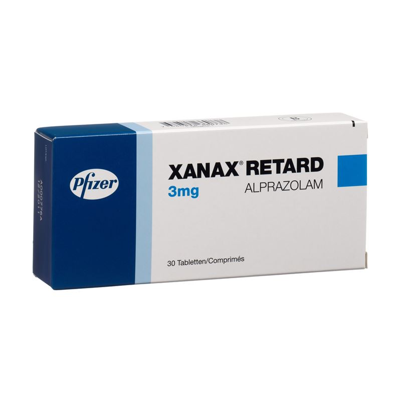 XANAX retard Ret Tabl 3 mg 30 Stk