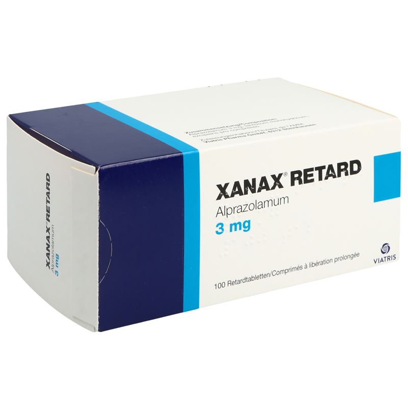 XANAX retard Ret Tabl 3 mg 100 Stk