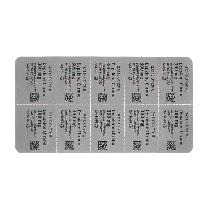 DEPAKINE Chrono Filmtabl 300 mg teilbar 100 Stk - CONTENTBACK