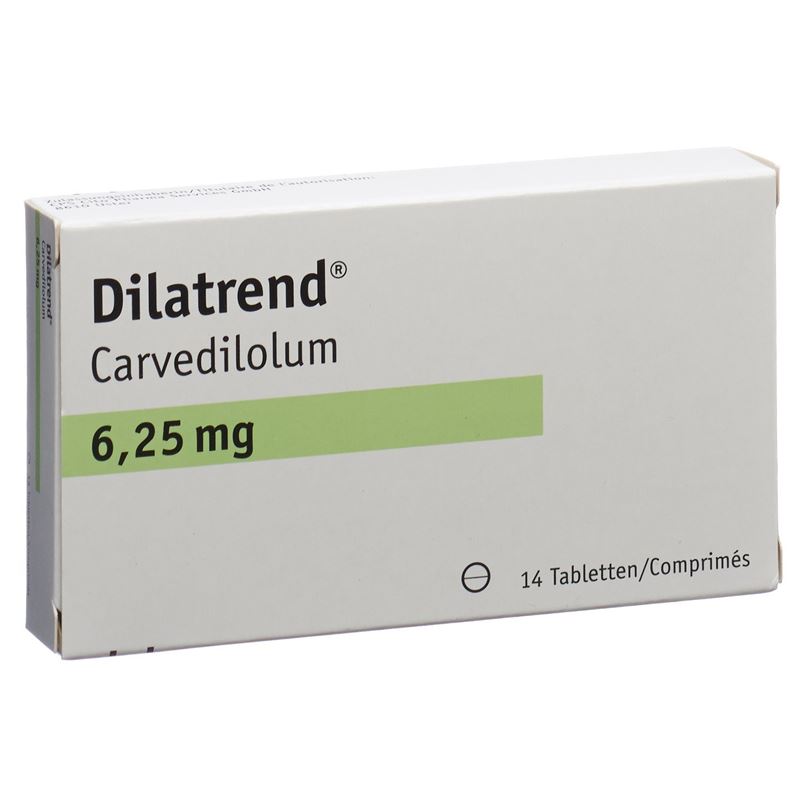 DILATREND Tabl 6.25 mg 14 Stk