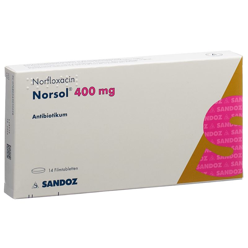 NORSOL Filmtabl 400 mg 14 Stk